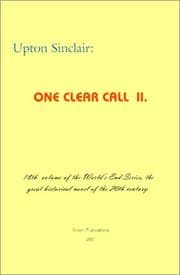 Tapa de One Clear Call II (World's End)
