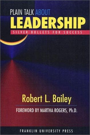 Tapa de Plain Talk About Leadership