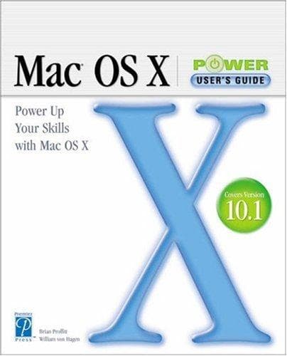 Tapa de Mac OS X power user's guide