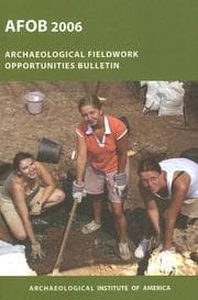 Tapa de The Archaeological Fieldwork Opportunities Bulletin