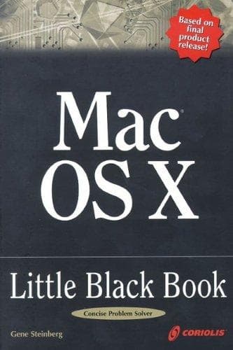 Tapa de Mac OS X Little Black Book