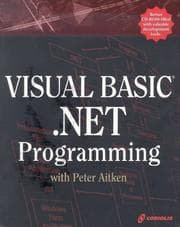Tapa de Visual Basic.Net Programming with Peter Aitken