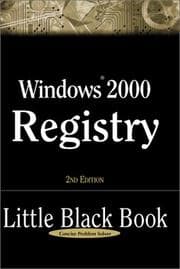 Tapa de Windows 2000 Registry Little Black Book