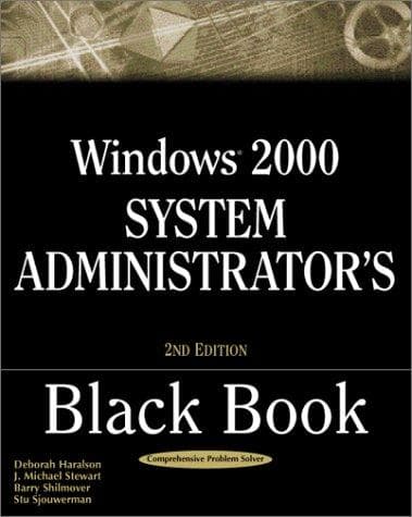 Tapa de Windows 2000 System Administrator's Black Book