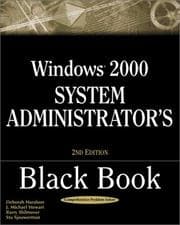 Tapa de Windows 2000 System Administrator's Black Book