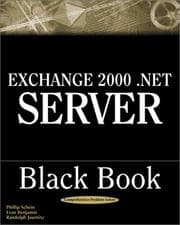 Tapa de Exchange 2000. NET Server Black Book
