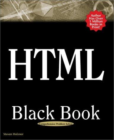 Tapa de HTML Black Book