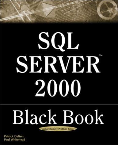 Tapa de SQL Server 2000 Black Book