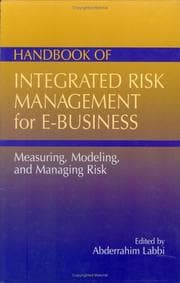 Tapa de Handbook of Integrated Risk Management for E-Business