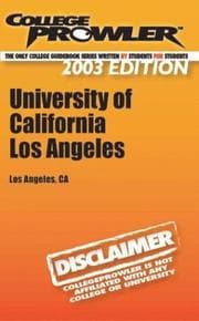 Tapa de College Prowler University of California - Los Angeles