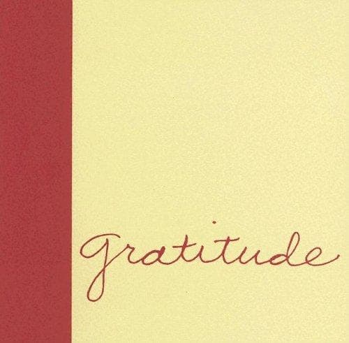 Tapa de Gratitude