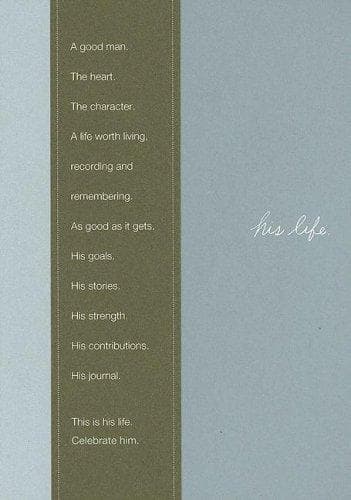 Tapa de His Life (Every Day Journals)