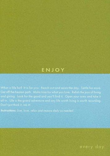Tapa de Enjoy (Every Day Journals)