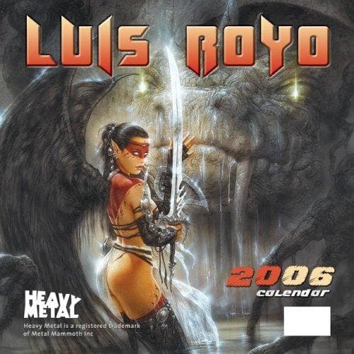 Tapa de Louis Royo 2006 Calendar
