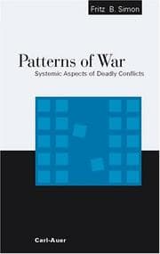 Tapa de Patterns of war