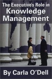 Tapa de The Executive's Role in Knowledge Management