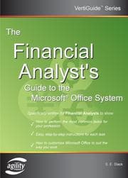 Tapa de The Financial Analyst's Guide to the Microsoft Office System (Vertiguide) (Vertiguide)