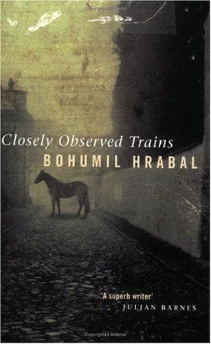 Tapa de Closely Observed Trains (Abacus Books)