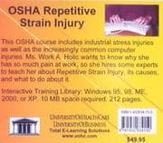 Tapa de OSHA Repetitive Strain Injury