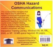 Tapa de OSHA Hazard Communications