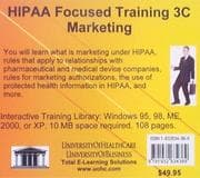 Tapa de HIPAA Focused Training 3C Marketing