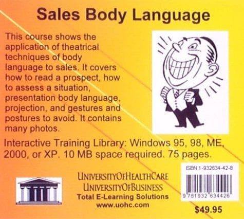 Tapa de Sales Body Language