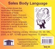 Tapa de Sales Body Language