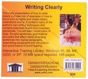 Tapa de Writing Clearly