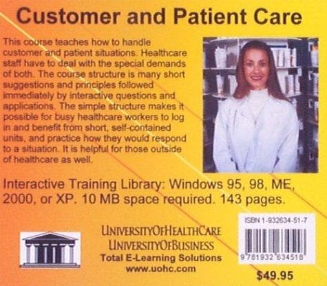 Tapa de Customer and Patient Care