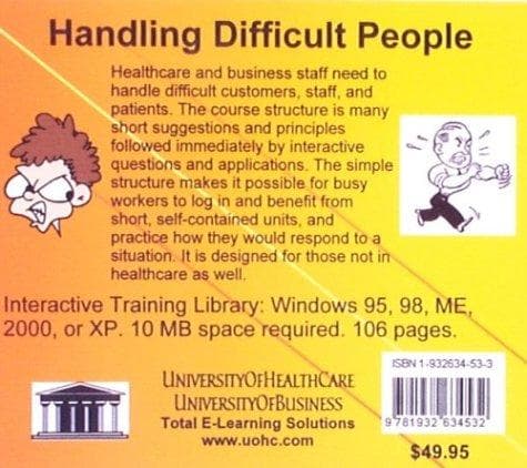 Tapa de Handling Difficult People