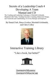 Tapa de Secrets of a Leadership Coach 4 Developing a Team Manual and CD