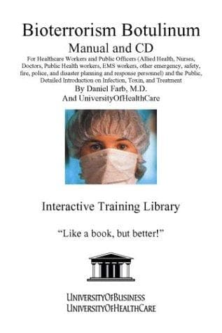 Tapa de Bioterrorism Botulinum Manual and CD