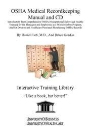 Tapa de OSHA Medical Recordkeeping, Manual and CD [With CD]