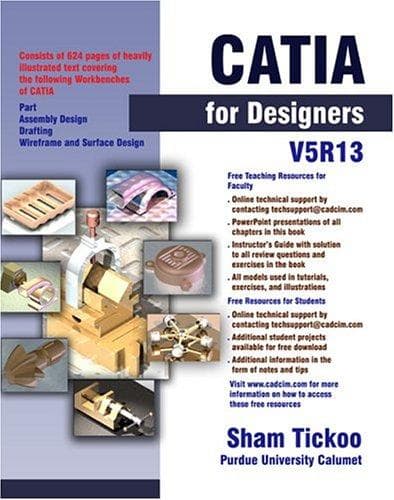 Tapa de CATIA for Designers V5R13
