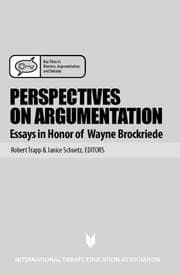 Tapa de Perspectives on argumentation