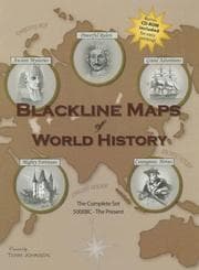 Tapa de Blackline Maps of World History