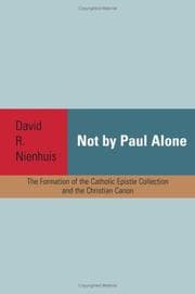 Tapa de Not by Paul alone