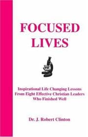 Tapa de Focused Lives