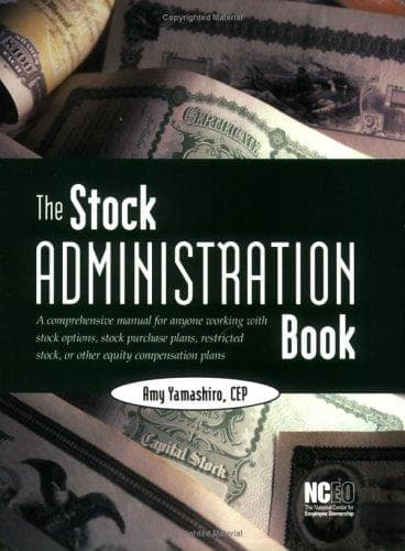 Tapa de The Stock Administration Book