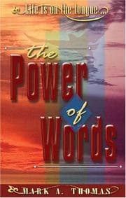 Tapa de The Power of Words