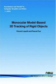 Tapa de Monocular model-based 3D tracking of rigid objects