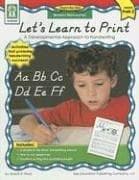 Tapa de Let's Learn to Print: Modern Manuscript