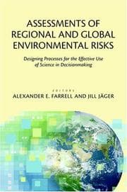 Tapa de Assessments of regional and global environmental risks