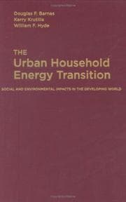 Tapa de Urban Household Energy Transition