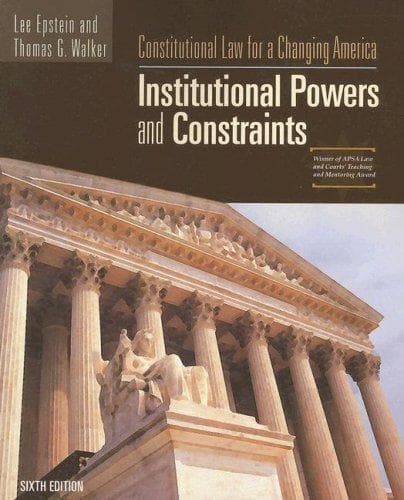 Tapa de Constitutional Law for a Changing America
