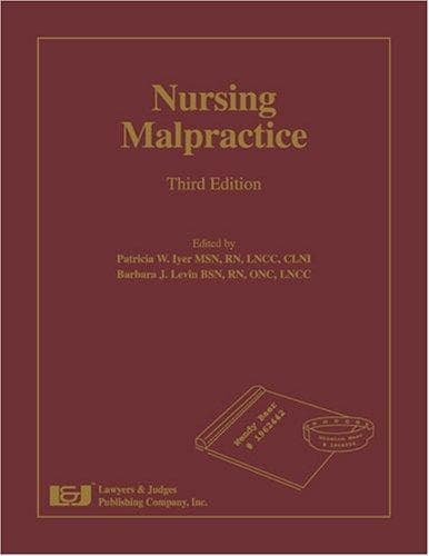 Tapa de Nursing malpractice