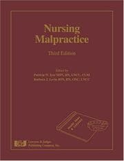 Tapa de Nursing malpractice