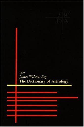Tapa de Dictionary of Astrology