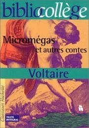 Tapa de Micromégas et autres contes