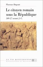 Tapa de Le citoyen romain sous la République